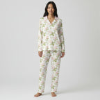Women's Jersey Knit Pink Hydrangeas Floral Pajamas