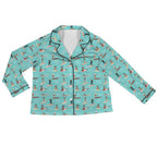 Women's Beachy Surfer Girls Summer Silky Pajama Pants Set Women's Pajama Sets Slumberette™